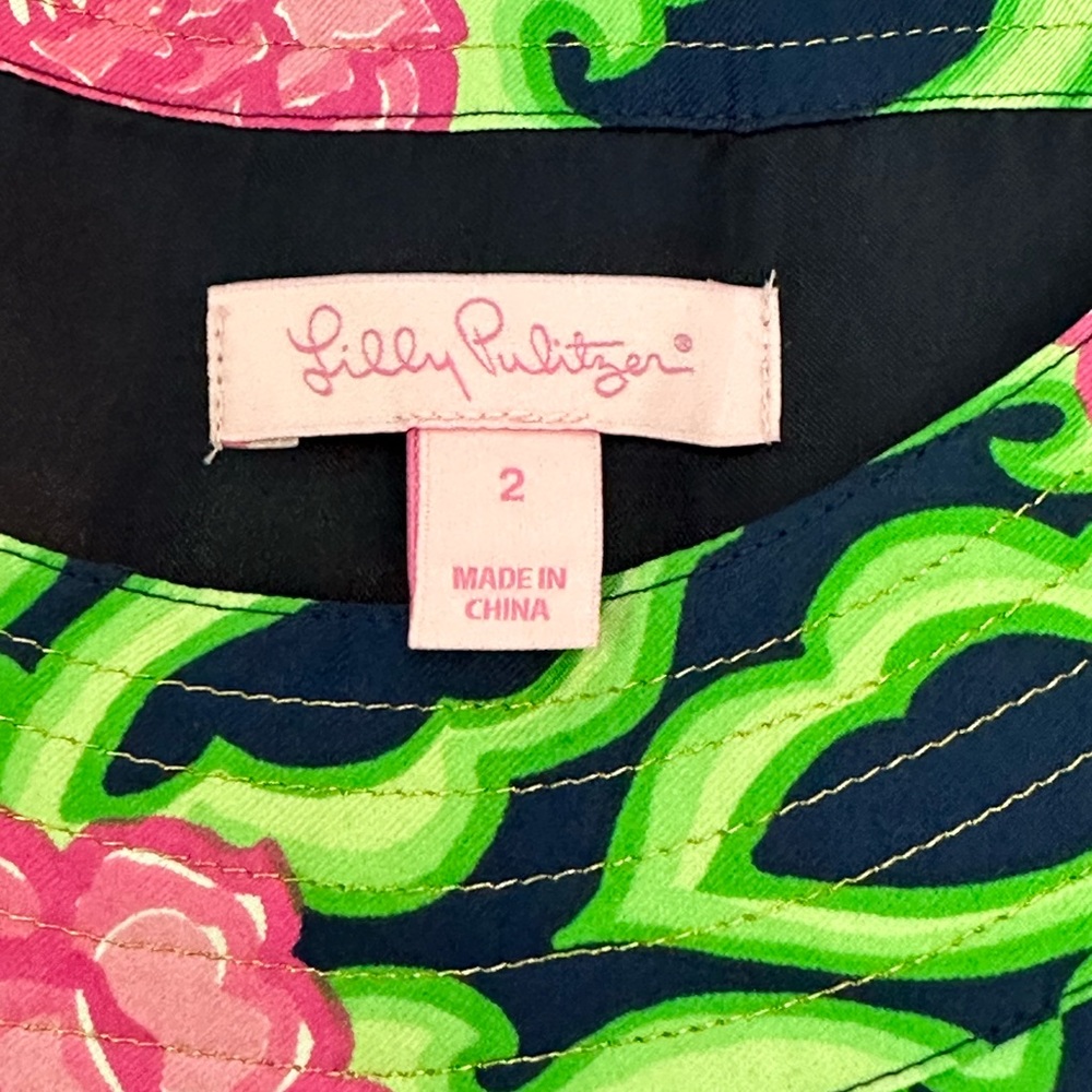 Lilly Pulitzer Silk Shift Dasha Dress - Picture 7 of 8